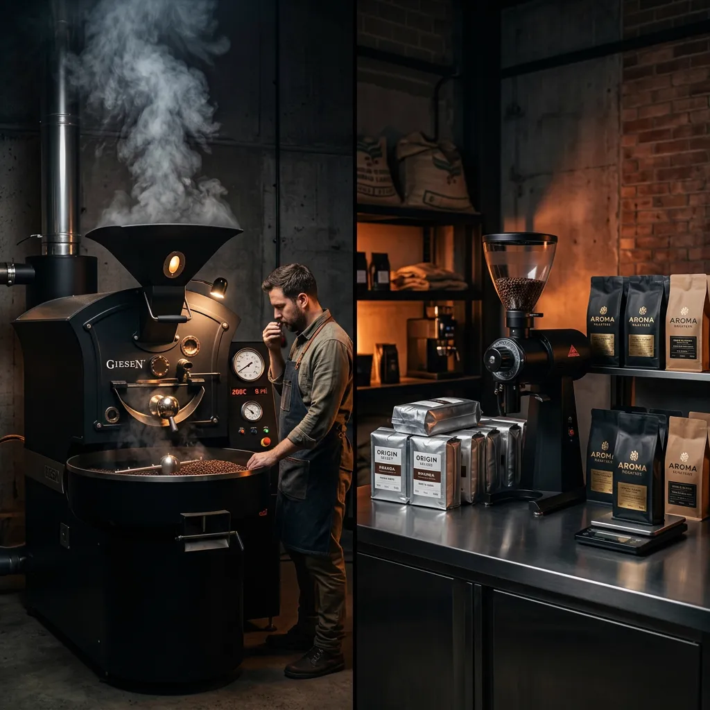 Roastery vs. Packing Center